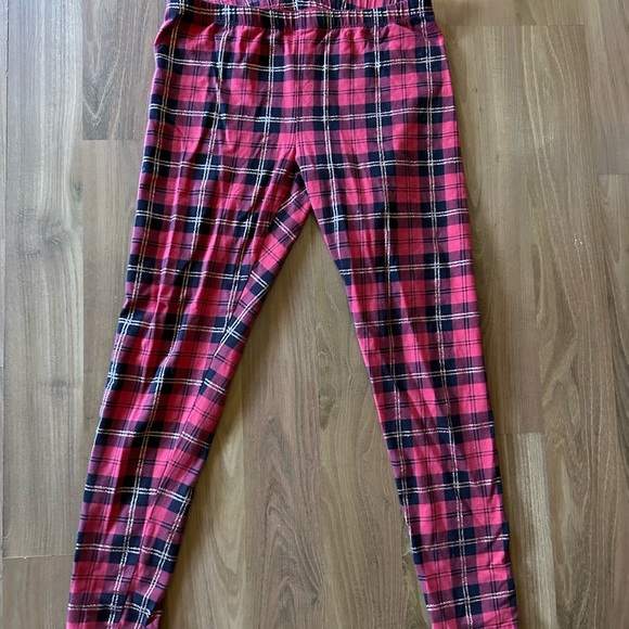Arizona brand Tartan leggings sz 14.5-16.5 - Picture 2 of 4